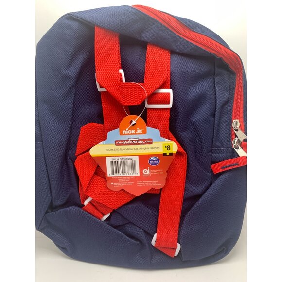 Paw Patrol Kids Backpack With Colorful Character Print Adjustable Straps & Zippe - Picture 2 of 3